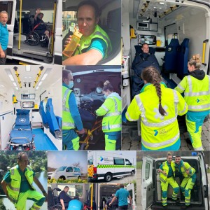 Journée de l’ambulancier : hommage aux TMS et chauffeurs TPMR